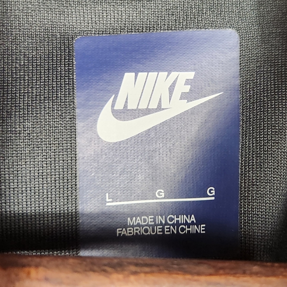 Nike Striker Chevron Track Jacket Mens L Grey Raglan 532919 060 Polyester Zip - Picture 11 of 14